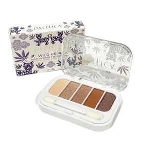 PACIFICA Wild Hemp Infused Eye Shadows Palette NEW 3.6g/.12 oz‎ 100% Vegan
